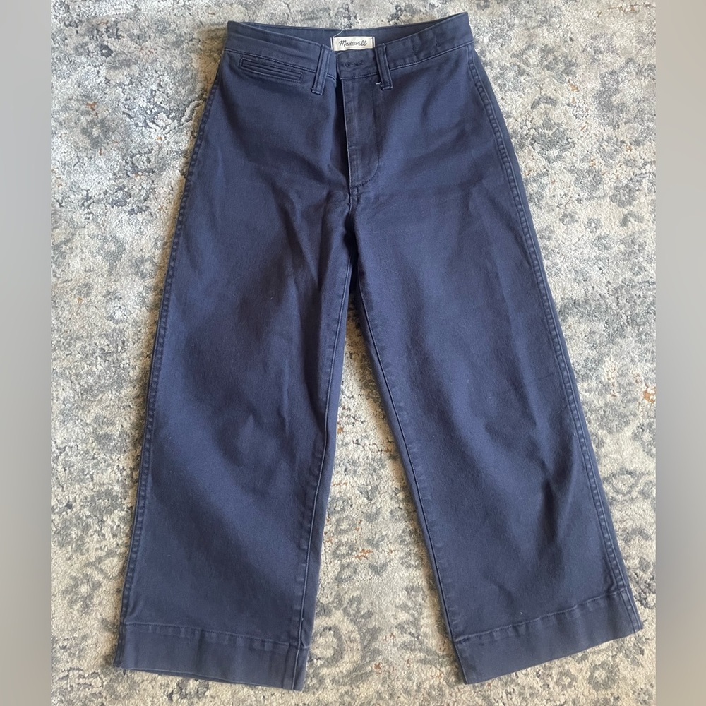 Madewell slim Emmett wide leg Pants
